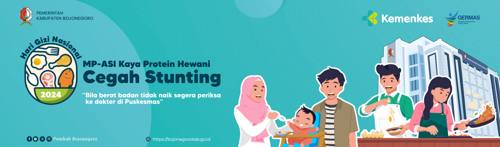 CEGAH STUNTING<BR>YUK BERIKAN MP ASI KAYA PROTEIN HEWANI